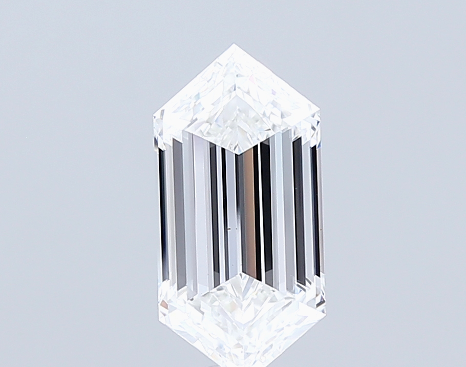5.27 carat Hexagon diamond