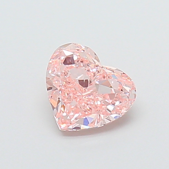 0.23 ct Heart Fancy Vivid Pink Lab-Grown Diamond
