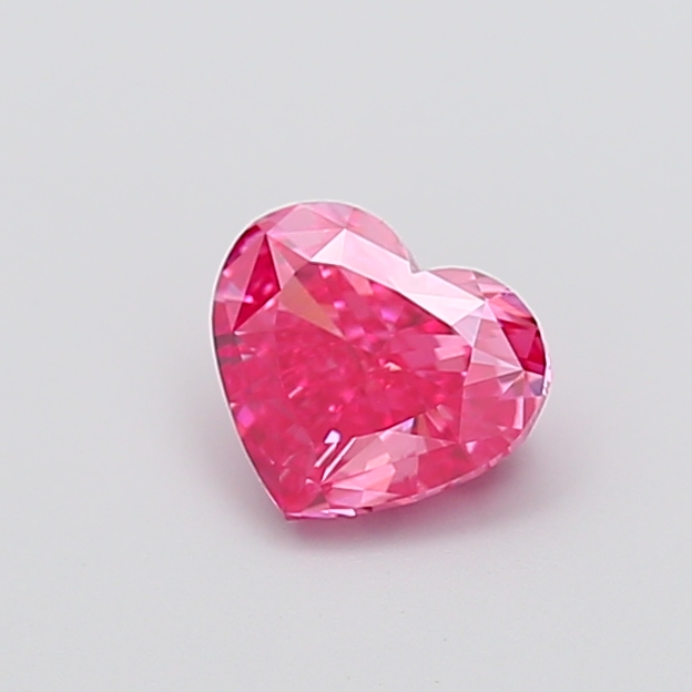 1.03 ct Heart Fancy Vivid Pink Lab-Grown Diamond