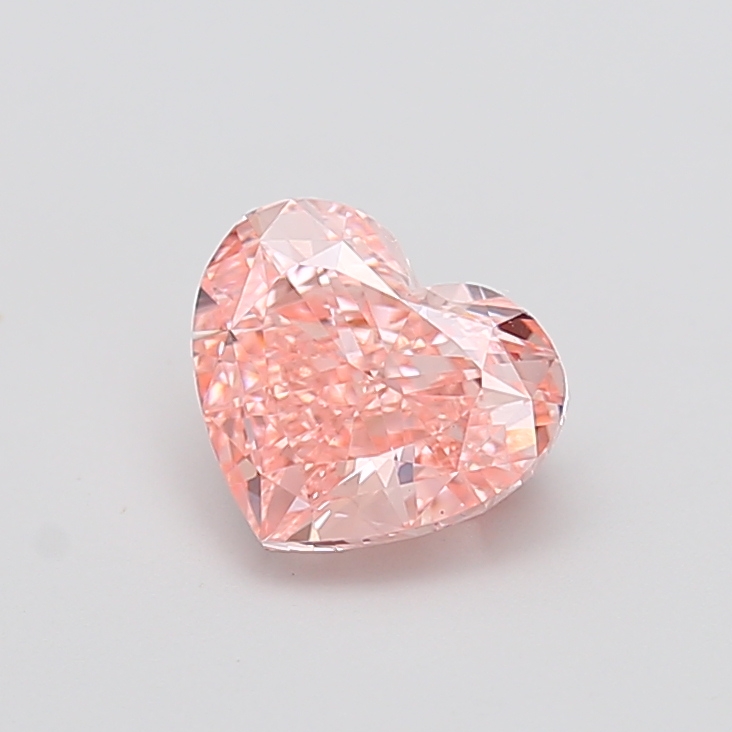 2.02 ct Heart Fancy Vivid Pink Lab-Grown Diamond