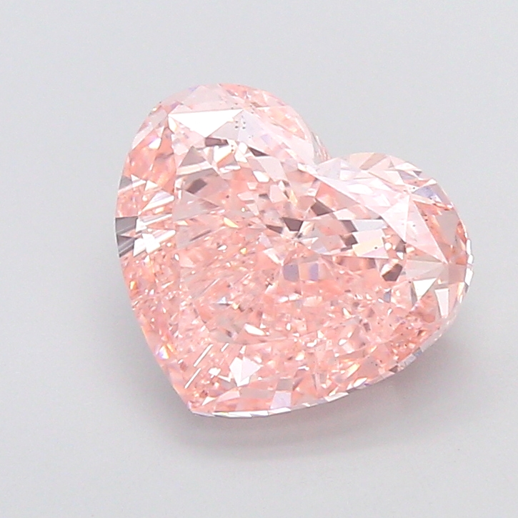 5.01 ct Heart Fancy Intense Pink Lab-Grown Diamond
