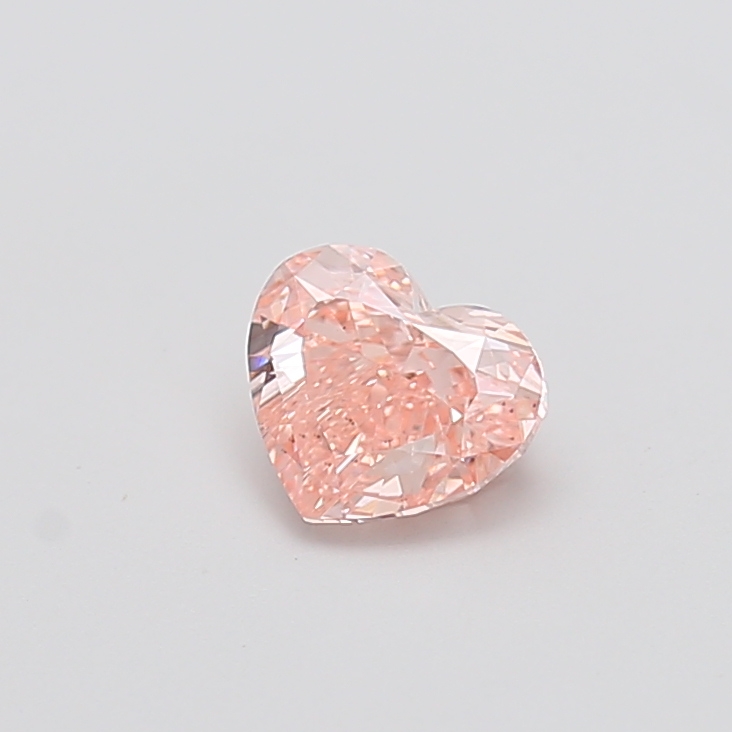 1.06 ct Heart Fancy Vivid Pink Lab-Grown Diamond