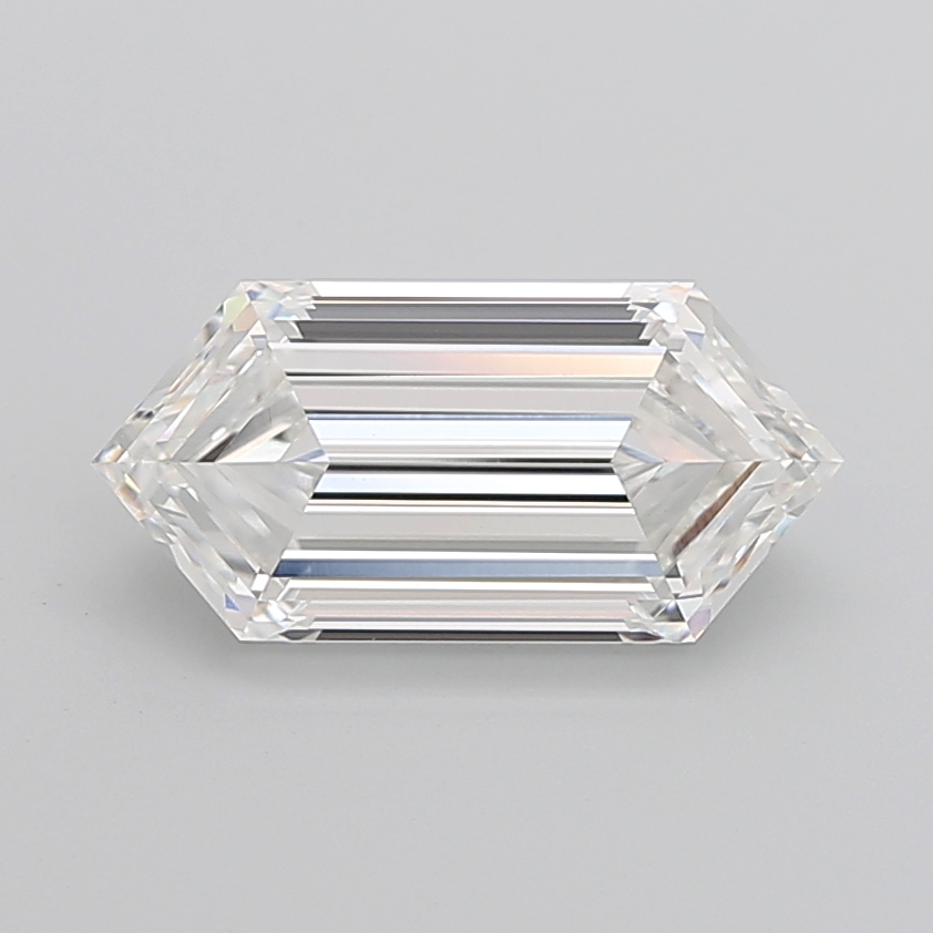 6.11 carat Hexagon diamond