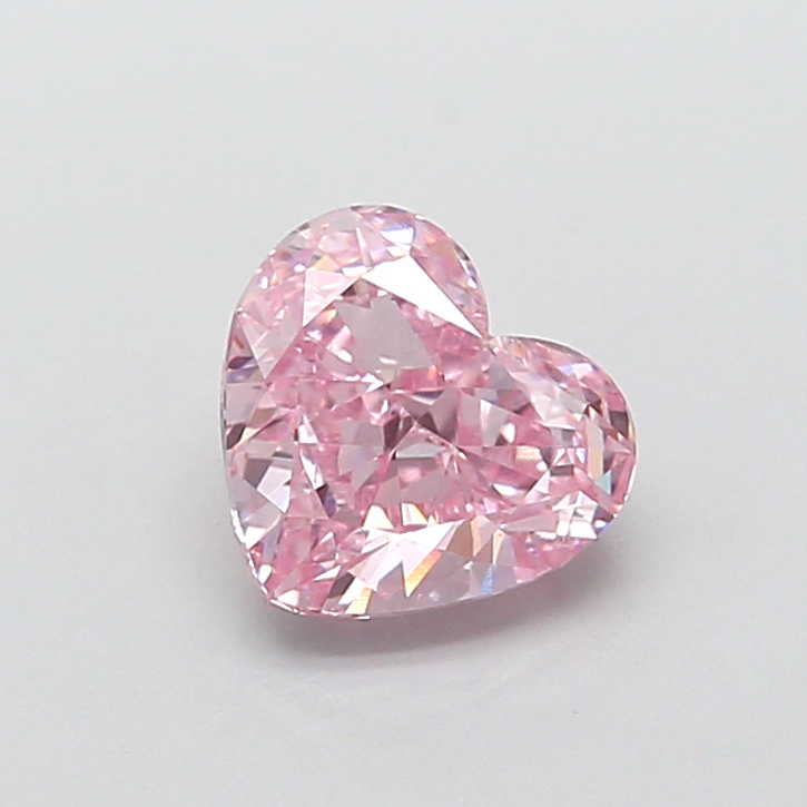 1.45 ct Pink (Intense) VS1 Heart Modified lab-grown diamond