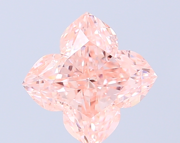 3.06 ct Lily Cut Fancy Intense Pink Lab-Grown Diamond