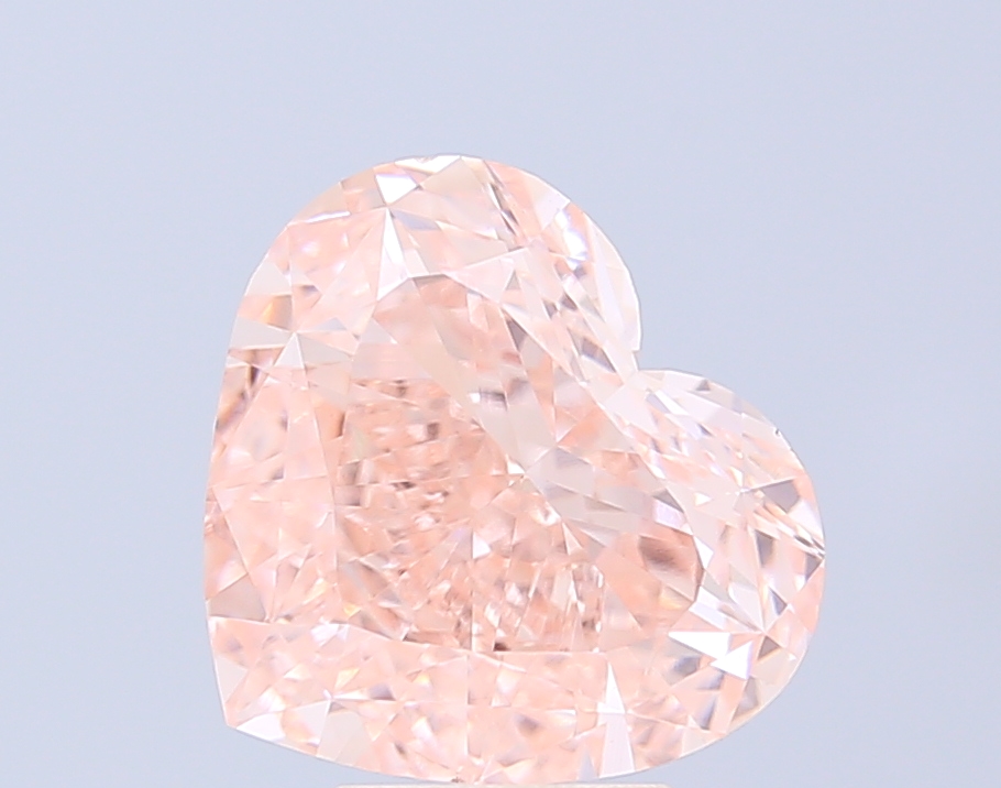 5.02 ct Heart Fancy Intense Pink Lab-Grown Diamond