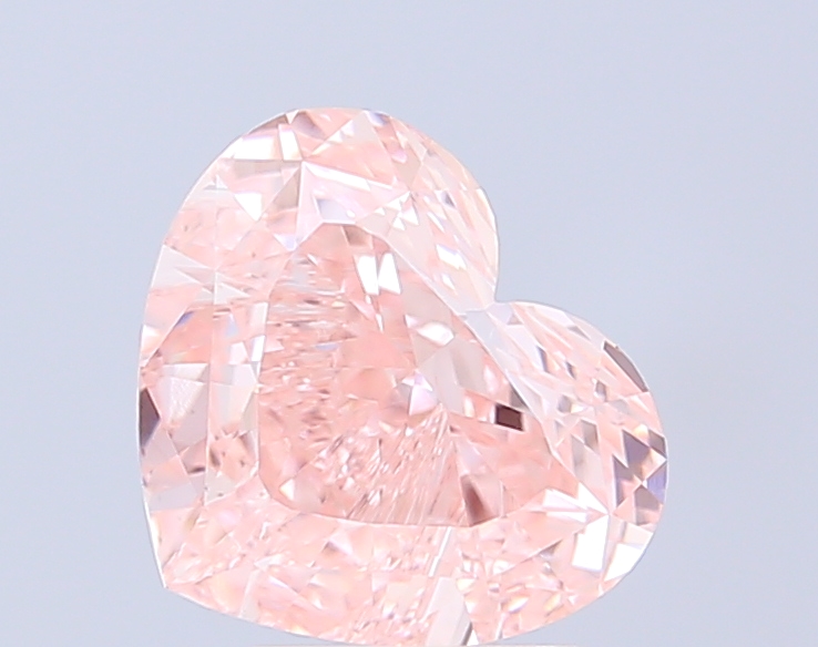 3.02 ct Heart Fancy Intense Pink Lab-Grown Diamond