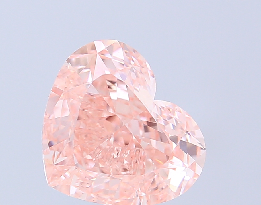 5.00 ct Heart Fancy Intense Pink Lab-Grown Diamond