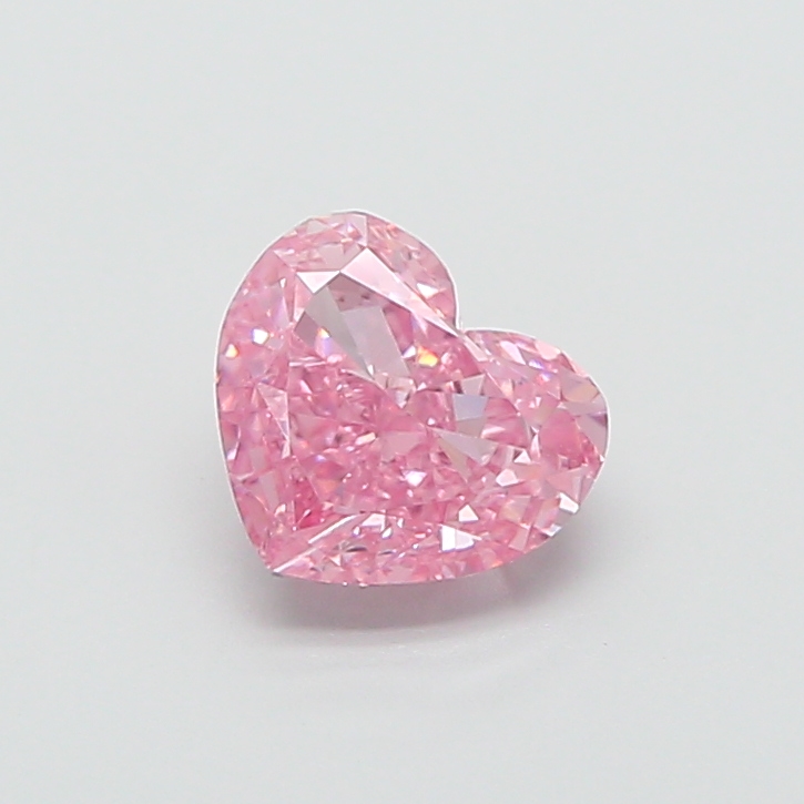 1.97 ct Pink (Vivid) VS1 Heart Modified lab-grown diamond
