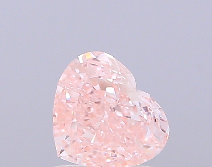 1.00 ct Heart, Fancy Intense Pink VVS2 IGI CVD