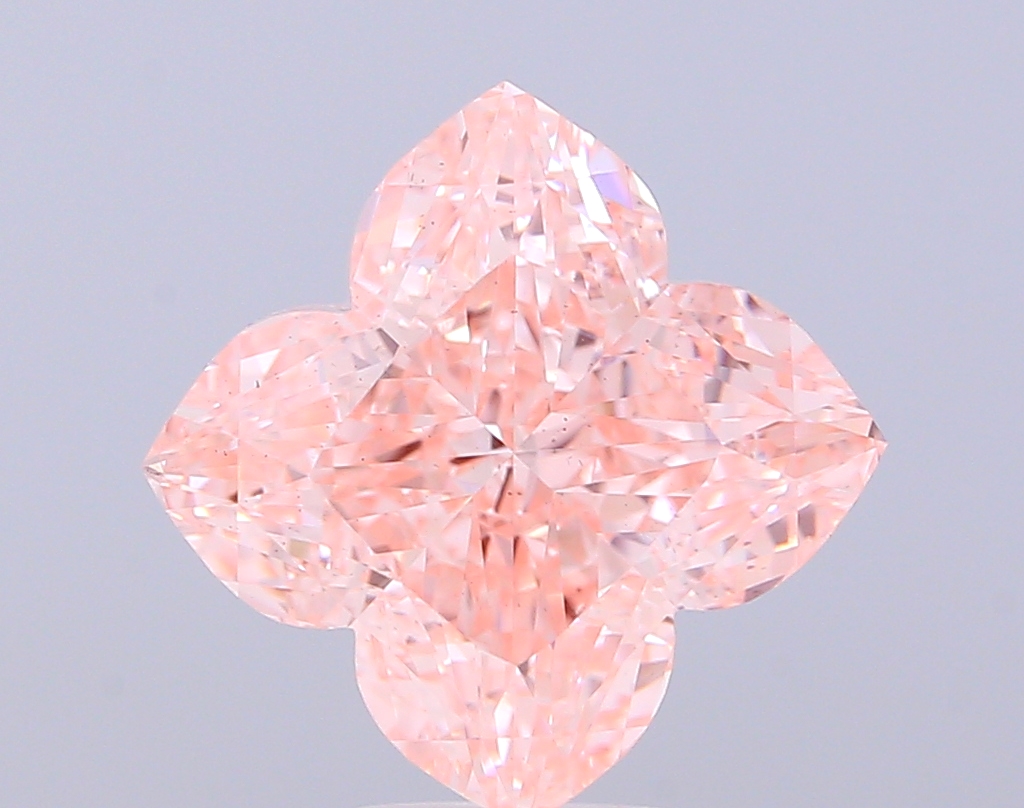 5.01 ct Lily Cut, Fancy Vivid Pink VS2 IGI CVD