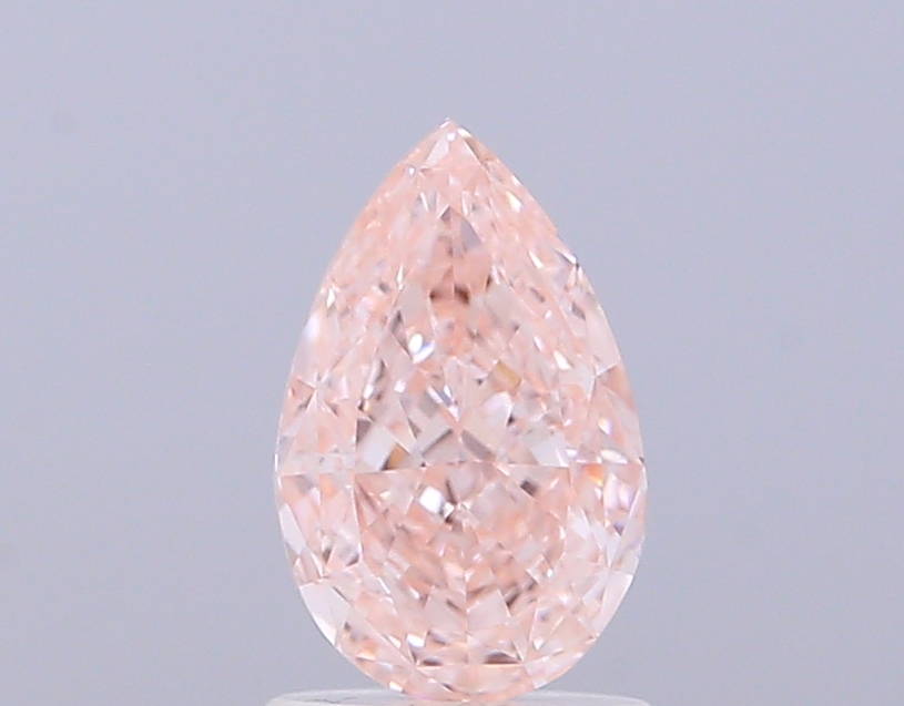 1.01 ct Pear, Fancy Intense Pink VVS2 IGI CVD