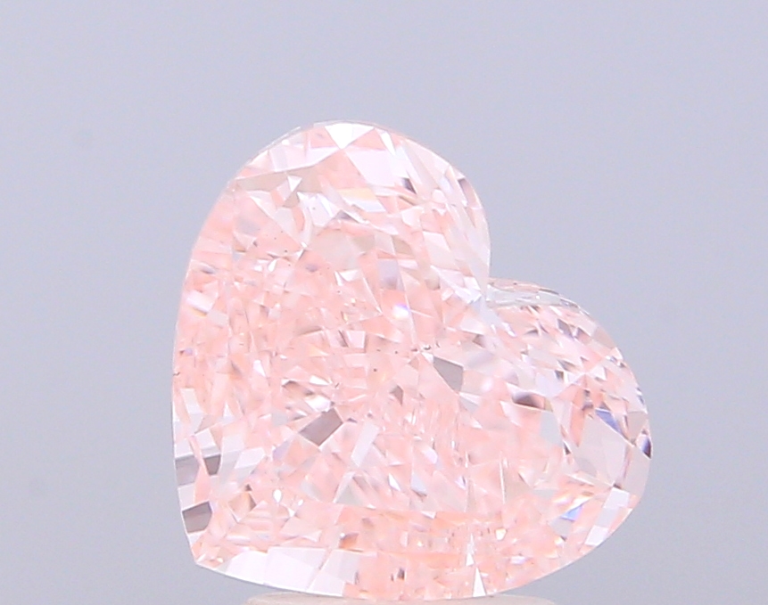 3.02 ct Heart, Fancy Intense Pink VS1 IGI CVD