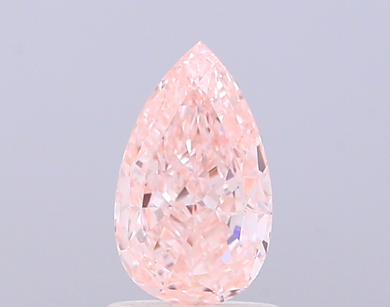 1.02 ct Pear, Fancy Intense Pink VS1 IGI CVD