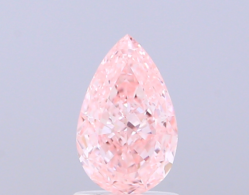 1.02 ct Pear, Fancy Vivid Pink VS2 IGI CVD