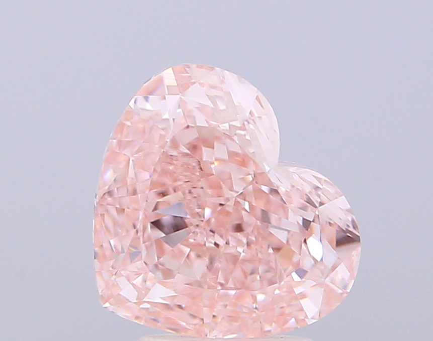 3.03 ct Heart, Fancy Intense Pink VVS2 IGI CVD