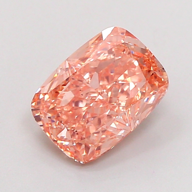 1.63 ct Brown (Fancy) SI1 Cushion lab-grown diamond