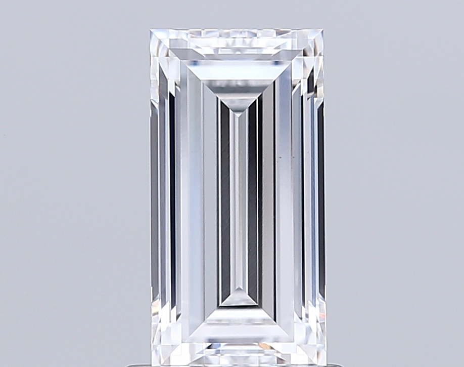 1.32 carat Baguette lab grown diamond, D VS1, IGI certified