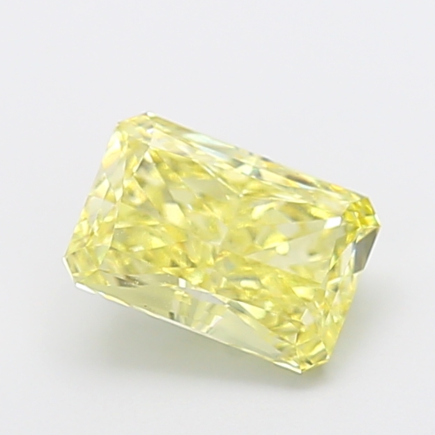 1.95 ct Yellow (Intense) VVS2 Radiant lab-grown diamond