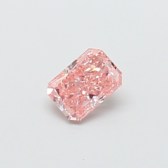 0.29 ct Pink (Vivid) VVS2 Radiant lab-grown diamond