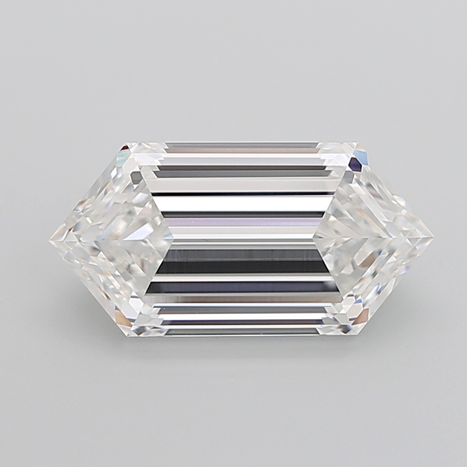 9.28 carat Hexagon diamond