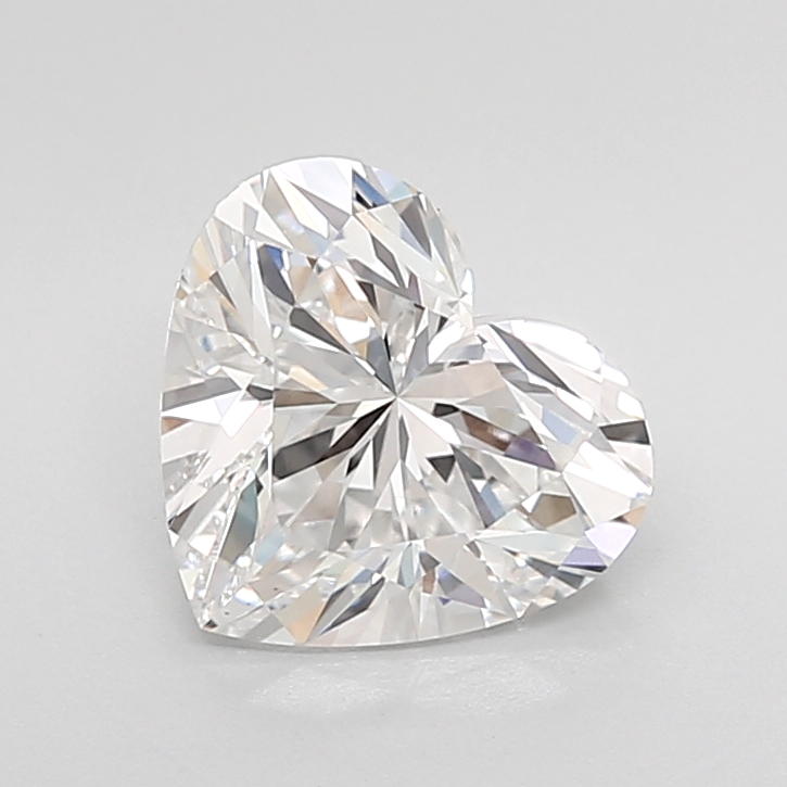 2.11 carat Heart lab grown diamond, E VS1, IGI certified