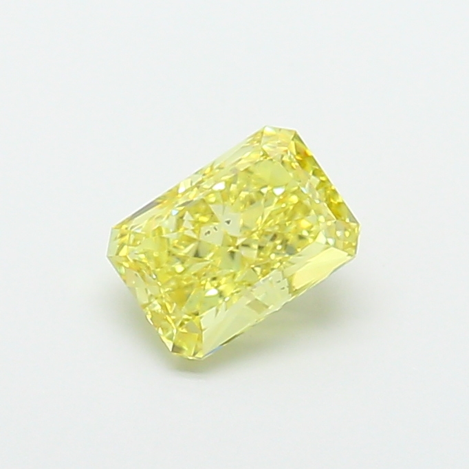 1.74 ct Yellow (Vivid) VS1 Radiant lab-grown diamond