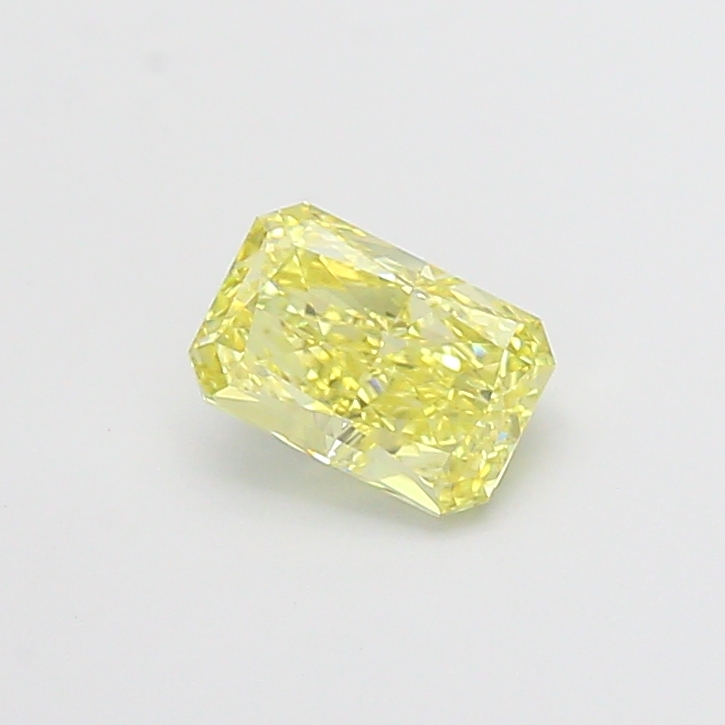 1.16 ct Yellow (Intense) VVS2 Radiant lab-grown diamond
