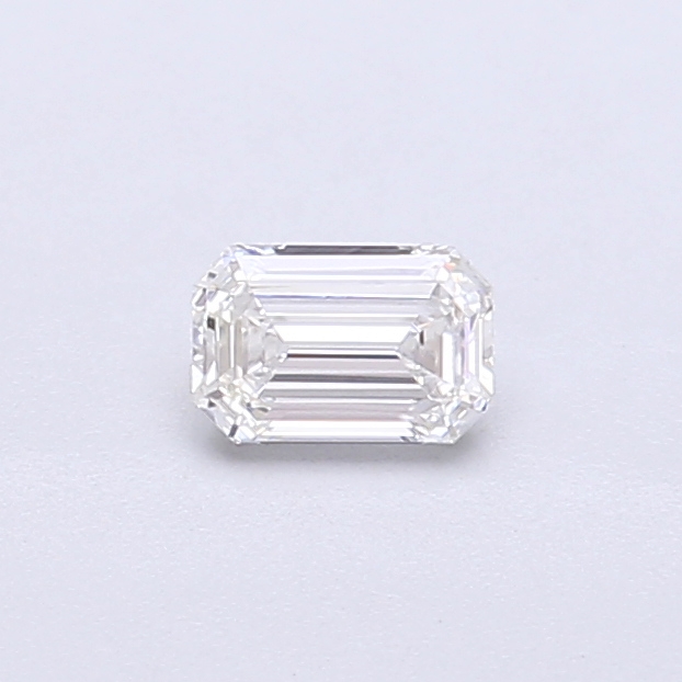 Actual 0.29 carat E Emerald lab-grown diamond