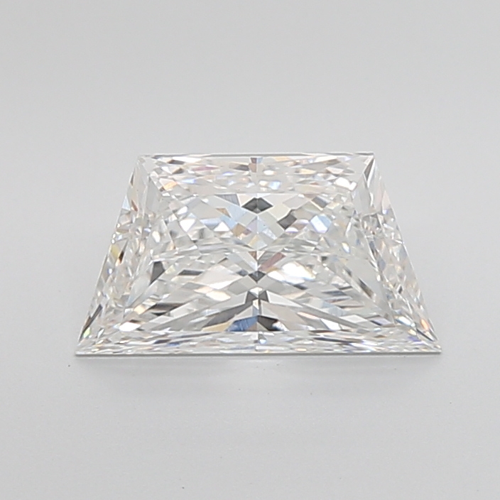 1.99 carat Trapezoid Brilliant lab grown diamond, D VVS2, IGI certified