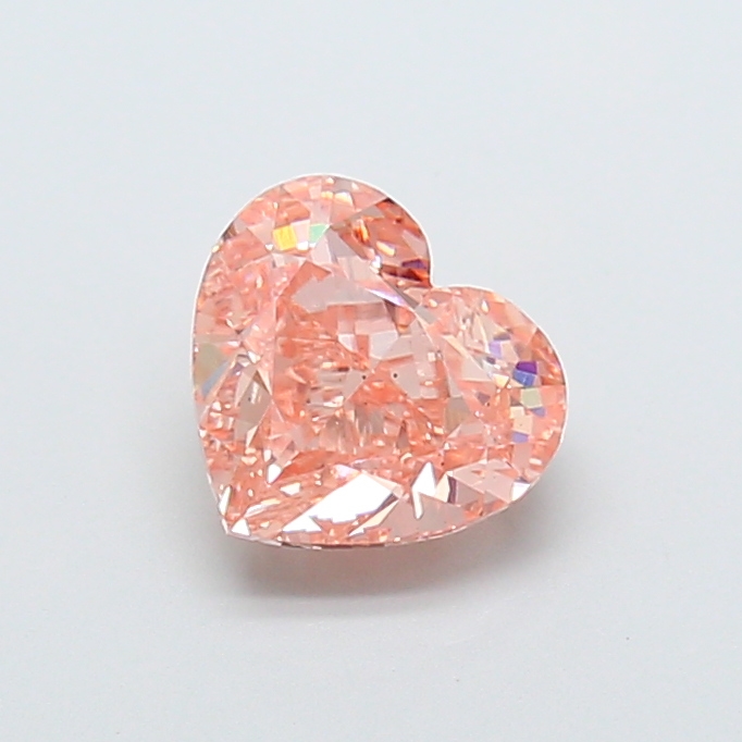 2.52 ct Brown (Fancy) VS1 Heart Modified lab-grown diamond