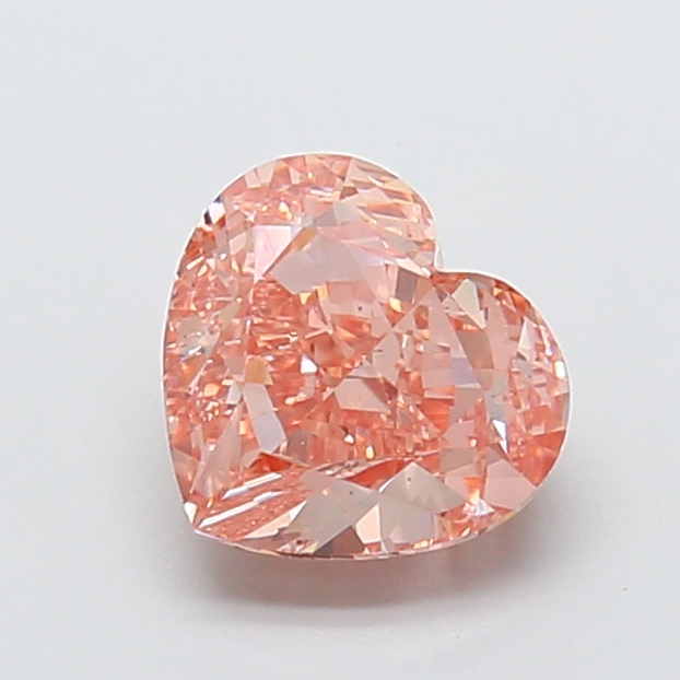 2.72 ct Brown (Fancy) VS2 Heart Modified lab-grown diamond