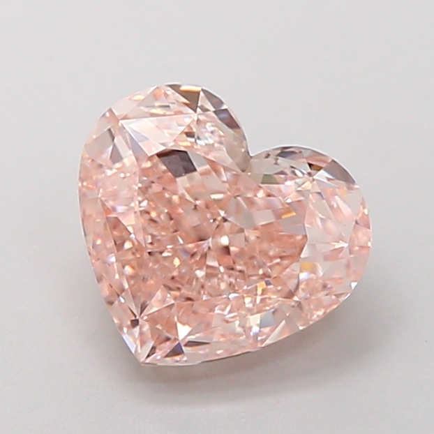 3.01 ct Heart Fancy Intense Pink Lab-Grown Diamond