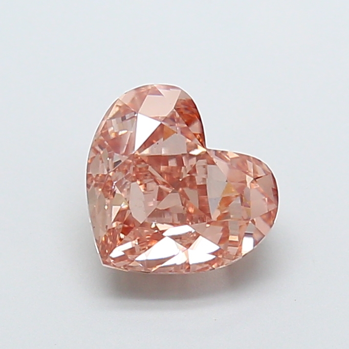 2.50 ct Brown (Fancy) VS1 Heart Modified lab-grown diamond