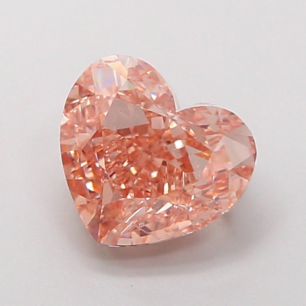 2.51 ct Brown (Fancy) VS1 Heart Modified lab-grown diamond