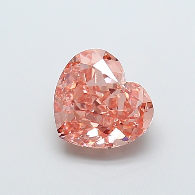 2.06 ct Pink (Intense) VS1 Heart Modified lab-grown diamond
