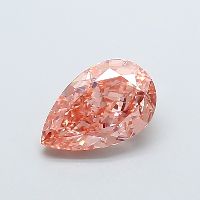 1.63 ct Pink (Intense) VS1 Pear Modified lab-grown diamond