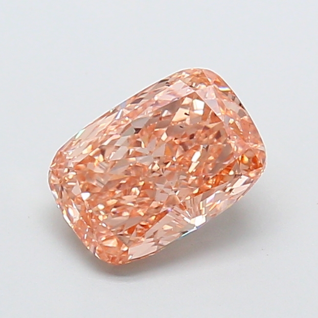 2.03 ct Brown (Fancy) SI1 Cushion lab-grown diamond