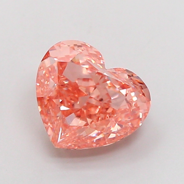 2.51 ct Pink (Intense) VVS2 Heart Modified lab-grown diamond