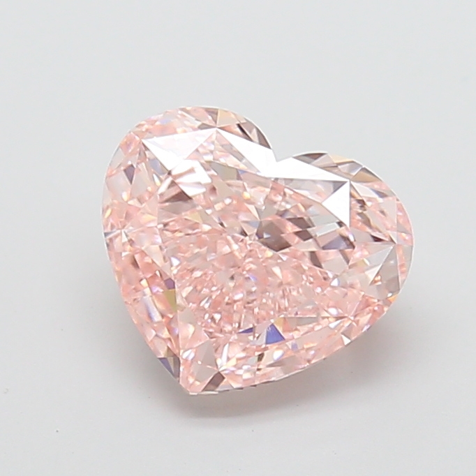 3.01 ct Heart Fancy Intense Pink Lab-Grown Diamond