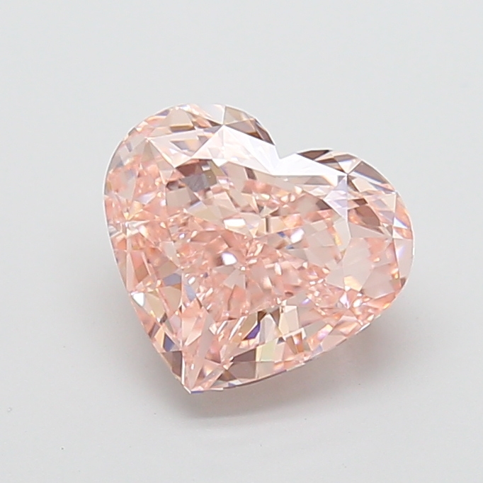 3.01 ct Heart Fancy Intense Pink Lab-Grown Diamond