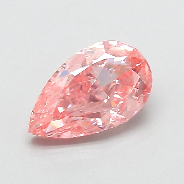 1.47 ct Pink (Vivid) VS1 Pear Modified lab-grown diamond