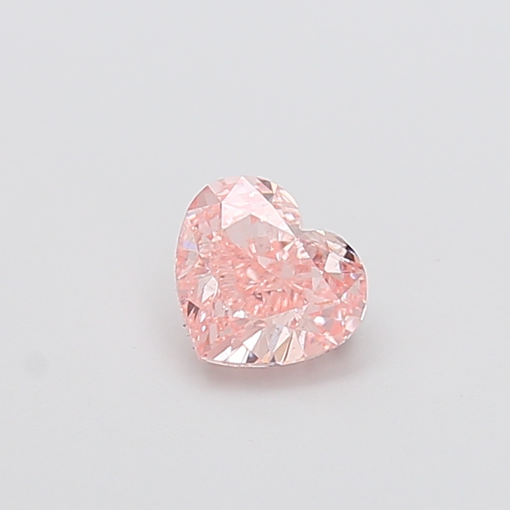 1.01 ct Pink (Intense) VS2 Heart Modified lab-grown diamond