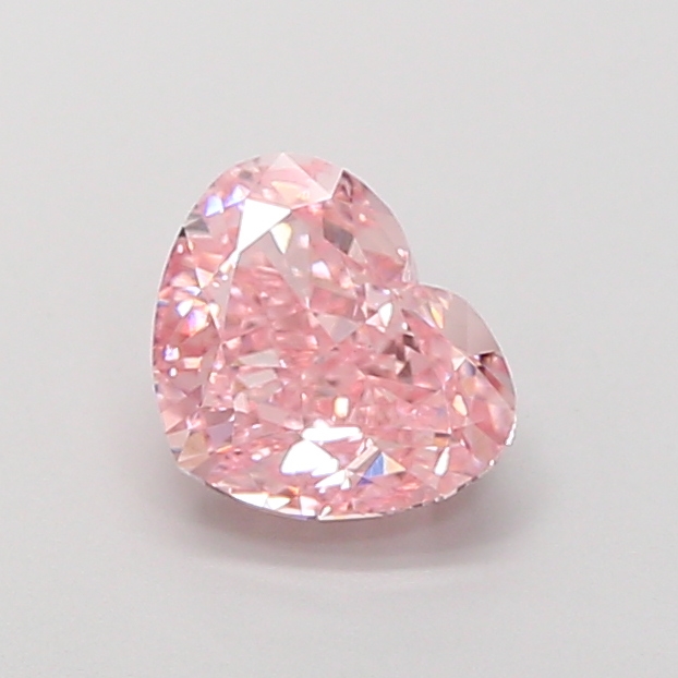 1.91 ct Pink (Intense) VS1 Heart Modified lab-grown diamond