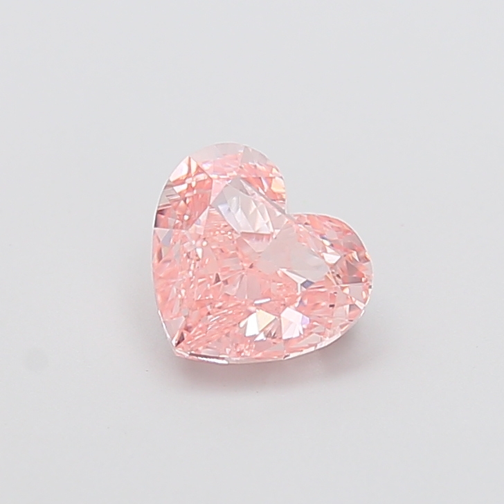 1.52 ct Pink (Intense) VVS2 Heart Modified lab-grown diamond