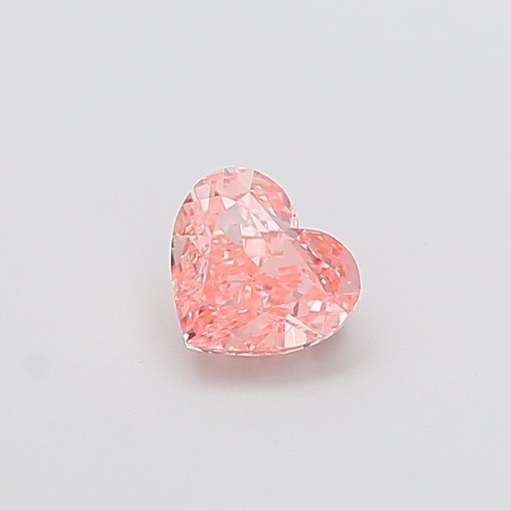 1.02 ct Pink (Intense) VVS2 Heart Modified lab-grown diamond