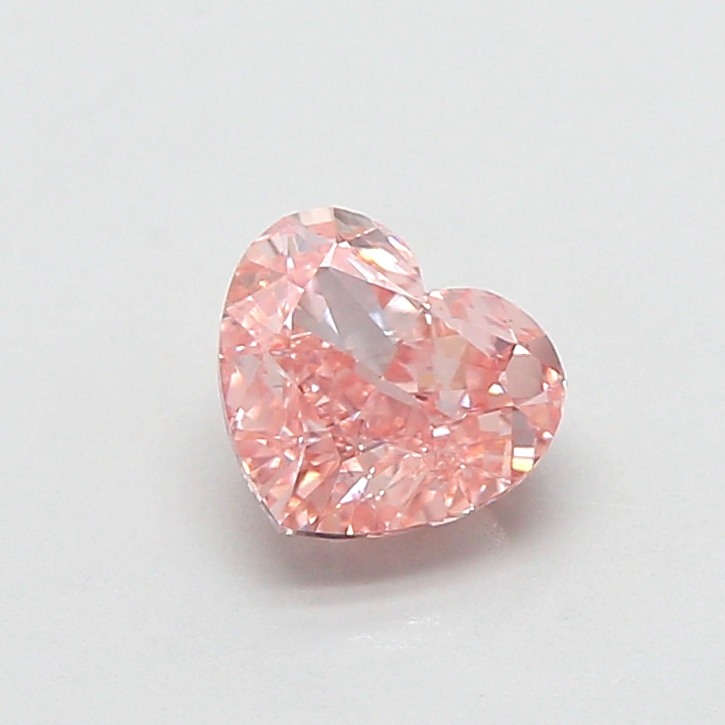 1.06 ct Pink (Intense) VS1 Heart Modified lab-grown diamond