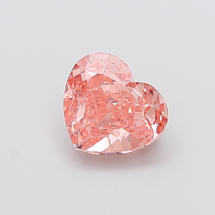 2.02 ct Pink (Intense) VVS2 Heart Modified lab-grown diamond