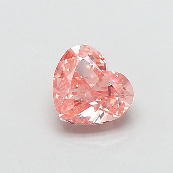 1.04 ct Pink (Intense) VVS2 Heart Modified lab-grown diamond