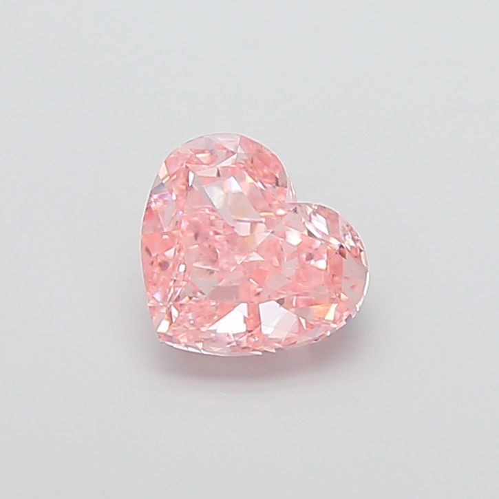 2.75 ct Pink (Intense) VS1 Heart Modified lab-grown diamond
